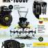 Мотоблок Huter MK-1000P, бензиновый, 5.1кВт, 7л.с. (комплект из 2-х коробок) [70/5/30]